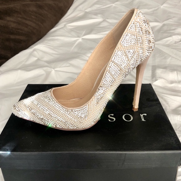 Sparkly Cocktail Heels - Picture 2 of 7